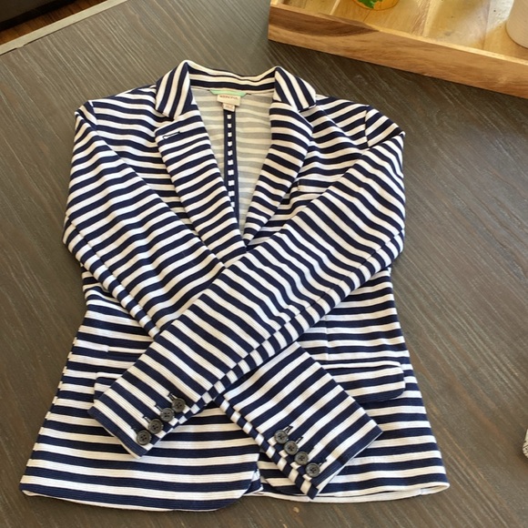 Merona ladies striped blazer in size extra small. - Picture 6 of 9